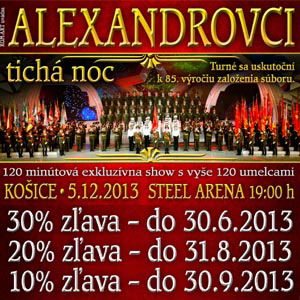 Tichá noc-exkluzívny koncert Alexandrovcov_300x300