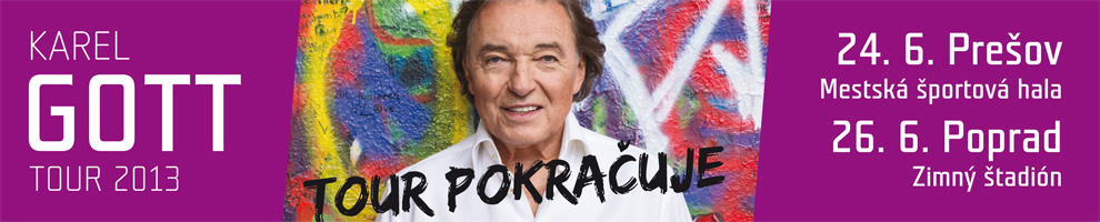 KAREL GOTT Tour 2013