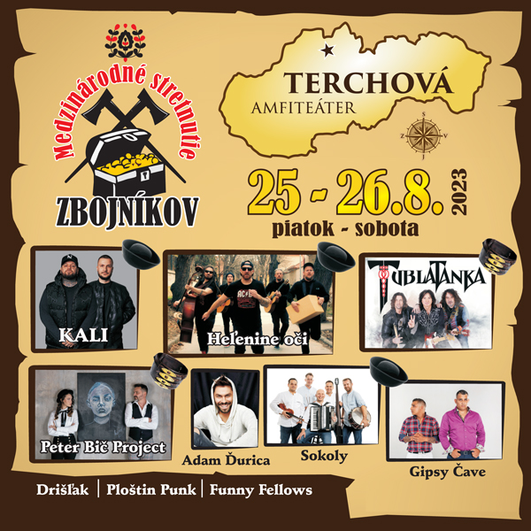 Medzinárodné stretnutie zbojníkov v Terchovej 2023