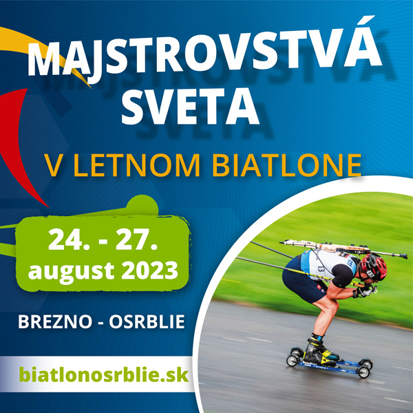 Majstrovstvá sveta v letnom biatlone Brezno - Osrblie 2023