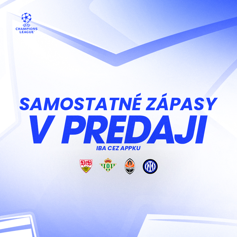 Samostatné zápasy - Ligová fáza Ligy majstrov 2026