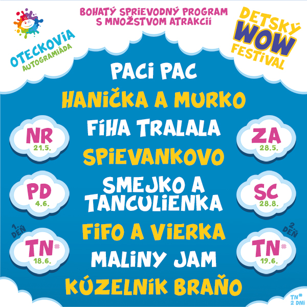 DETSKÝ WOW FESTIVAL