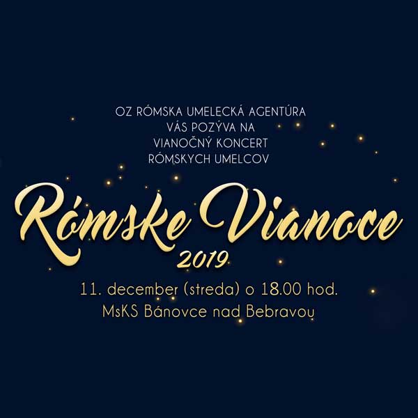 Rómske Vianoce 2019