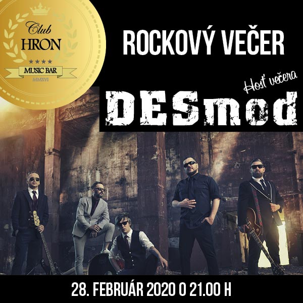 ROCKOVÝ VEČER – DESMOD