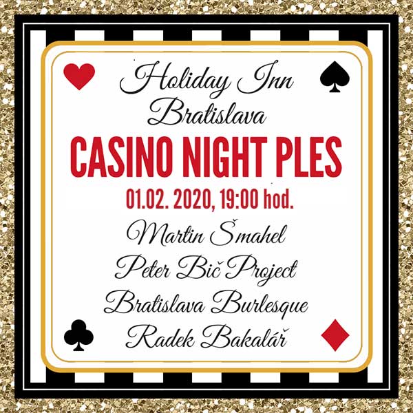 Casino night ples