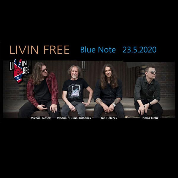 LIVIN Free | 29.04.2022 - piatok Blue Note, J. Hašku 18, Nové Mesto n/V