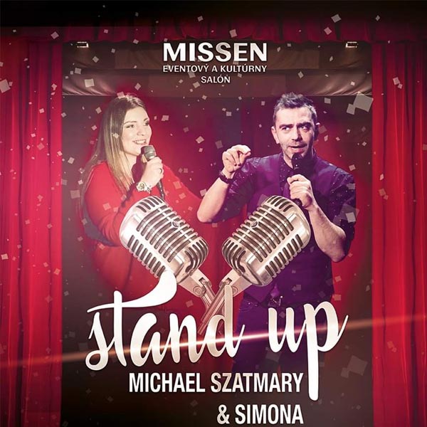 Stand-up comedy show Michael Szatmary & Simona