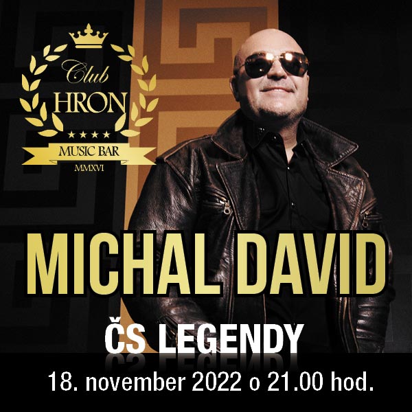 ČS LEGENDY – MICHAL DAVID