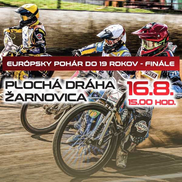 Plochá dráha - FINÁLE Európskeho pohára juniorov