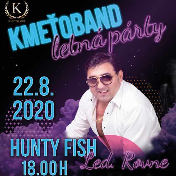 KMEŤOBAND letná párty