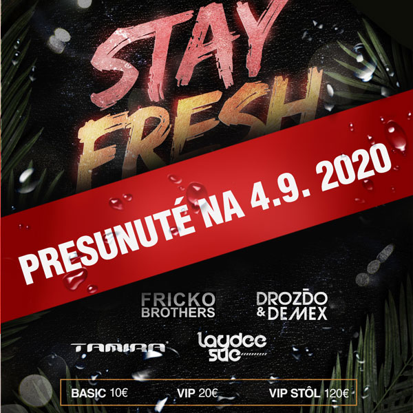 Stay Fresh 2020 - OpenAir Žilina