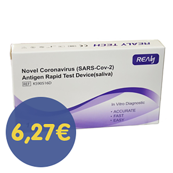 Antigénové testy slinné realy - Novel Coronavirus