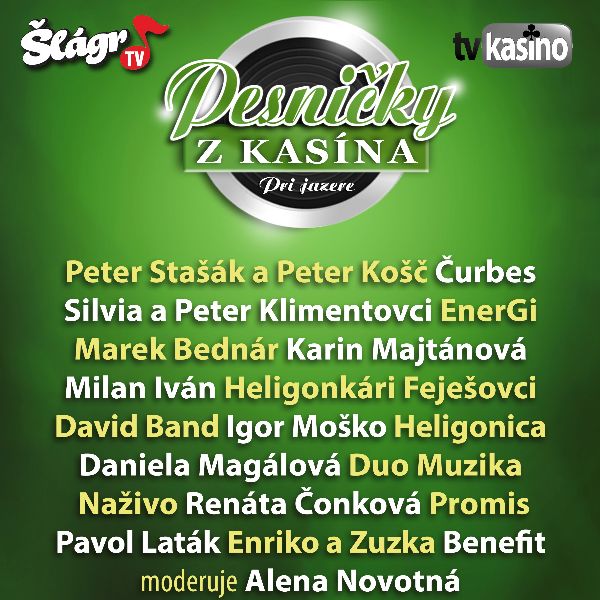 Pesničky z Kasína na jazere TAJCH Nová Baňa