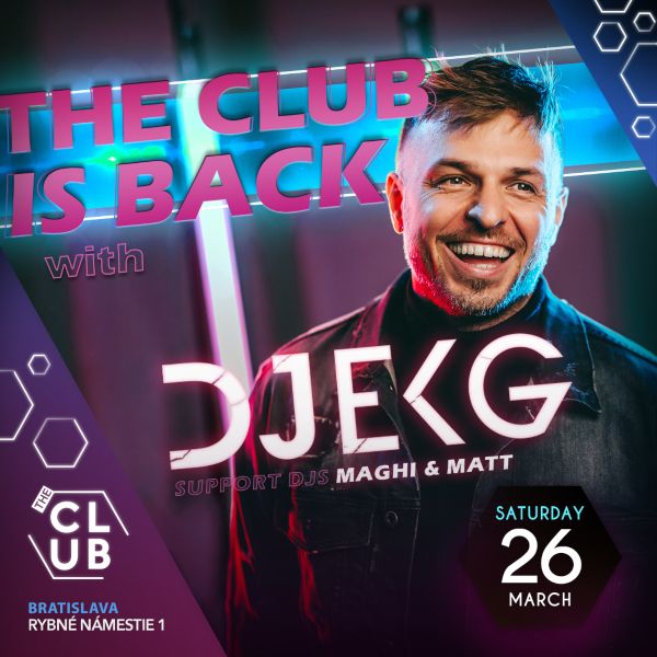 The Club is Back with DJ EKG