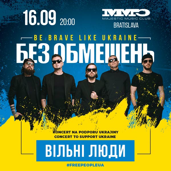 Bez Obmežeň - Be brave like Ukraine