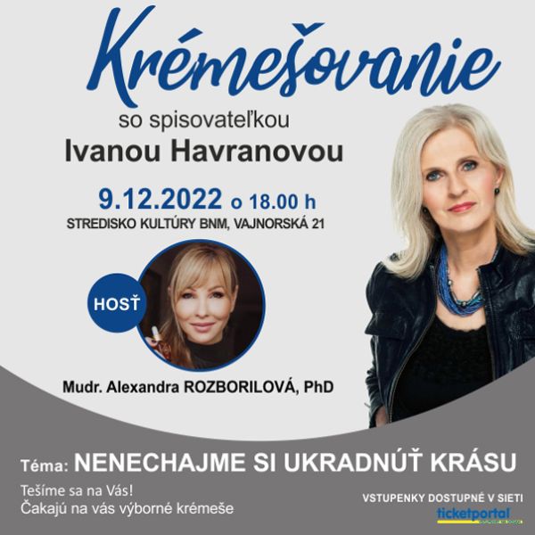 Krémešovanie s Ivanou Havranovou
