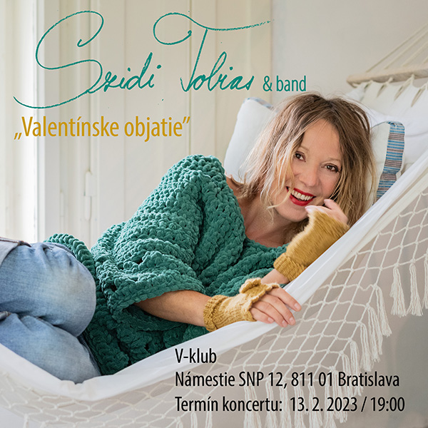 Szidi Tobias & Band - Valentínske objatie, V - klub, Bratislava