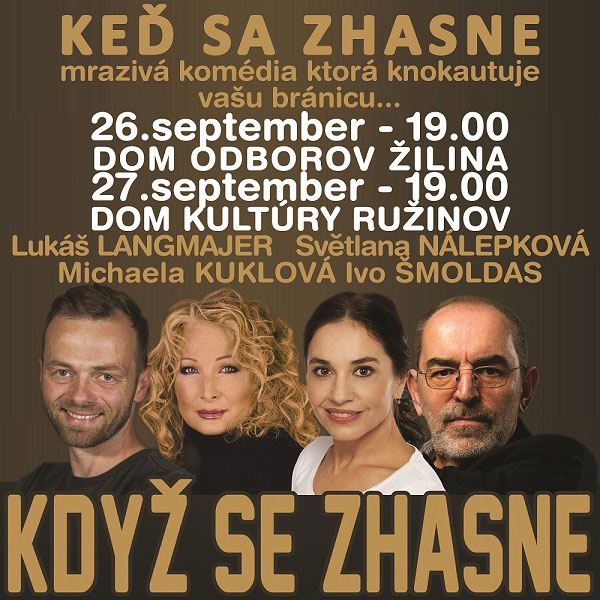 KDYŽ SE ZHASNE