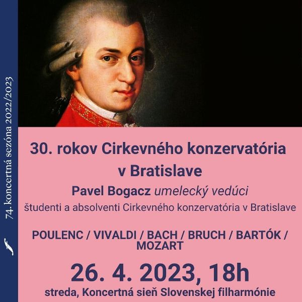 30 rokov Cirkevného konzervatória v Bratislave