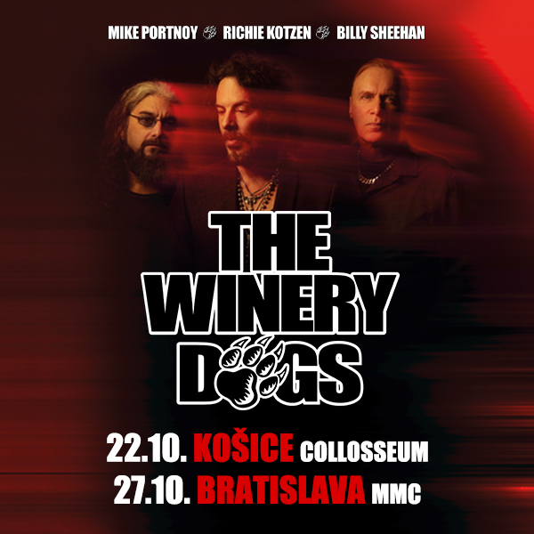 THE WINERY DOGS, Majestic Music Club, Bratislava