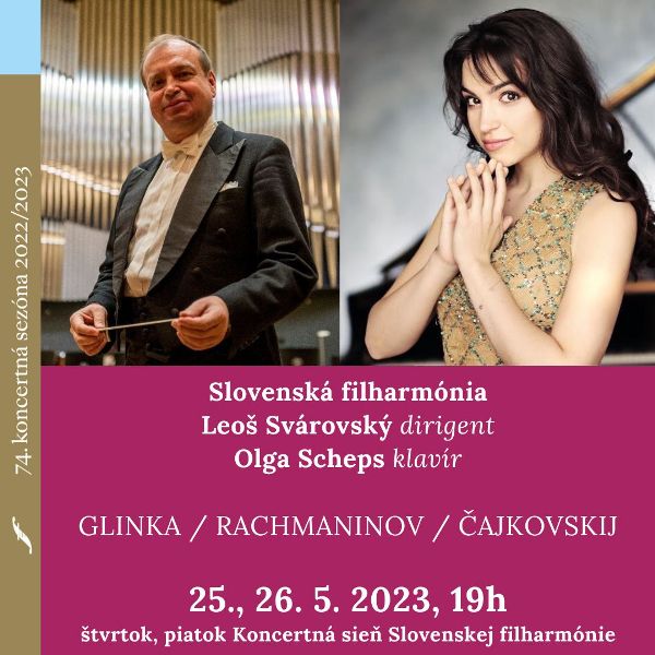 Glinka, Rachmaninov, Čajkovskij