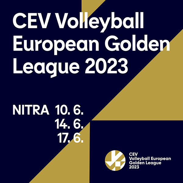 Zlatá Európska liga mužov a žien vo volejbale (Slovensko - Estónsko muži a Slovensko - Česko ženy)