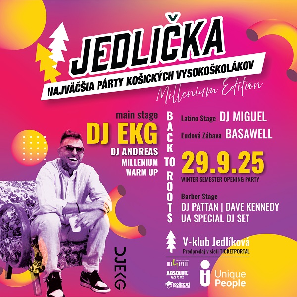 Jedlička - najväčšia párty Košických vysokoškolákov