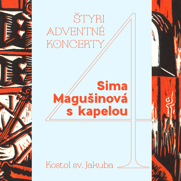 Štyri adventné koncerty Sima Magušinová s kapelou