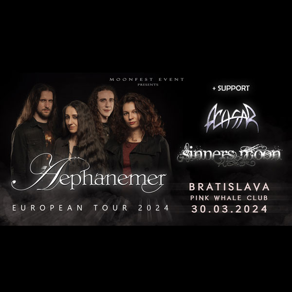 Aephanemer european tour 2024