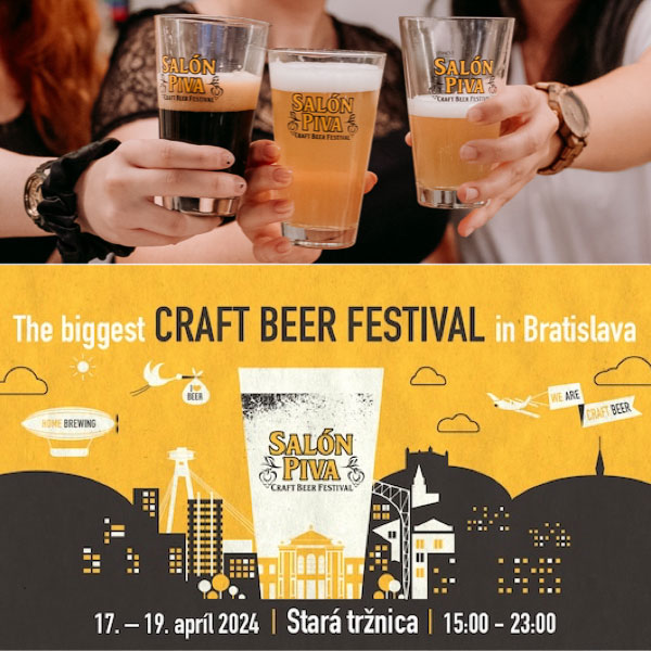 Salón Piva Bratislava v Starej tržnici Apríl 2024