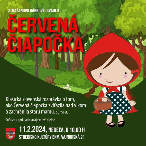 Červená čiapočka  – Detské predstavenie