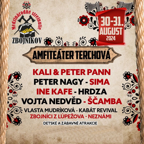 Medzinárodné stretnutie zbojníkov v Terchovej 2024