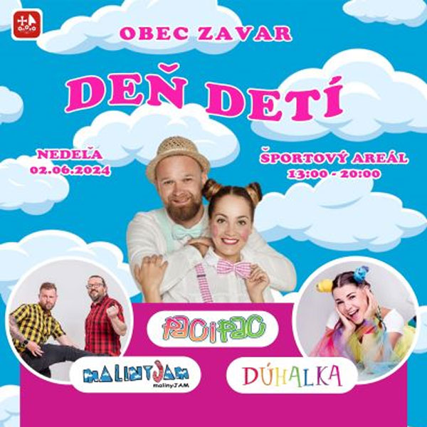 Deň detí v obci Zavar
