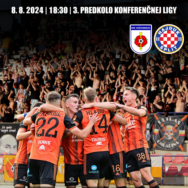 MFK Ružomberok - HNK Hajduk Split