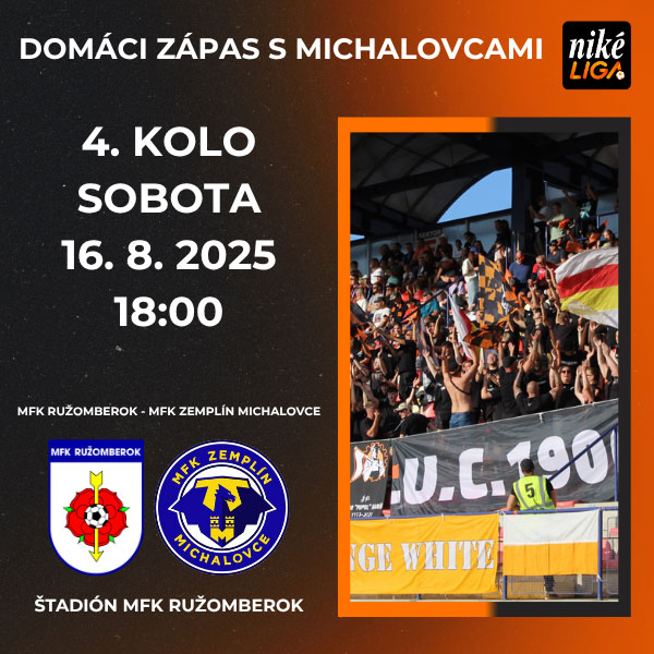 MFK Ružomberok- MFK Zemplín Michalovce