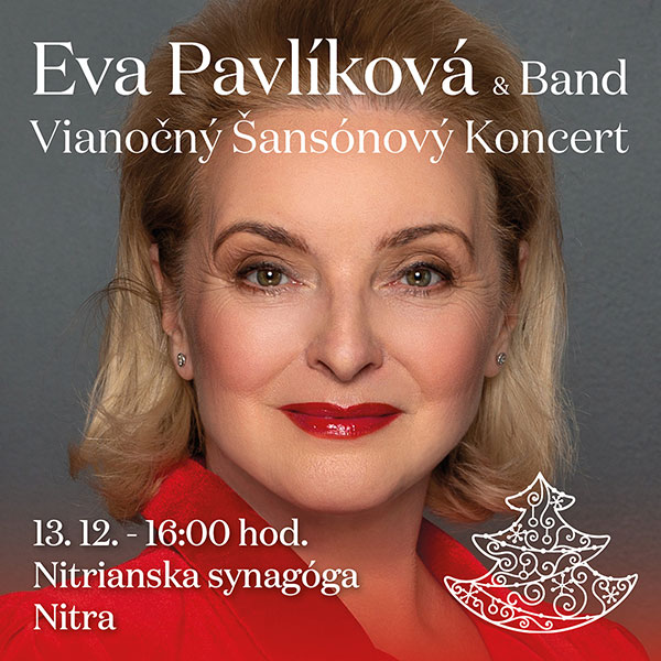 Eva Pavlíková & Band – Vianočný šansónový koncert