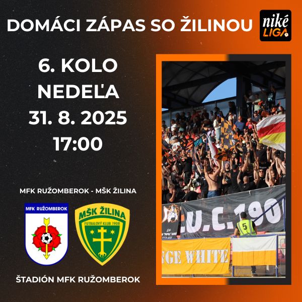 MFK Ružomberok- MŠK Žilina
