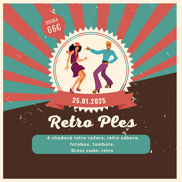 Retro Ples 2025 v kaštieli Agátka!