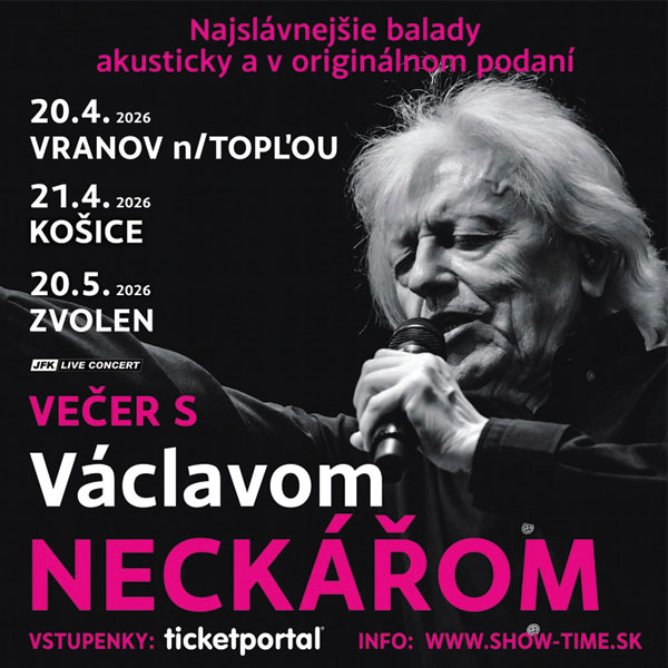 Večer s Václavem NECKÁŘEM