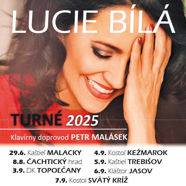 LUCIE BÍLÁ - TURNÉ 2025