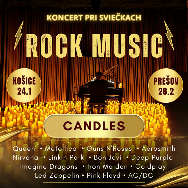 Rock Music & Candles