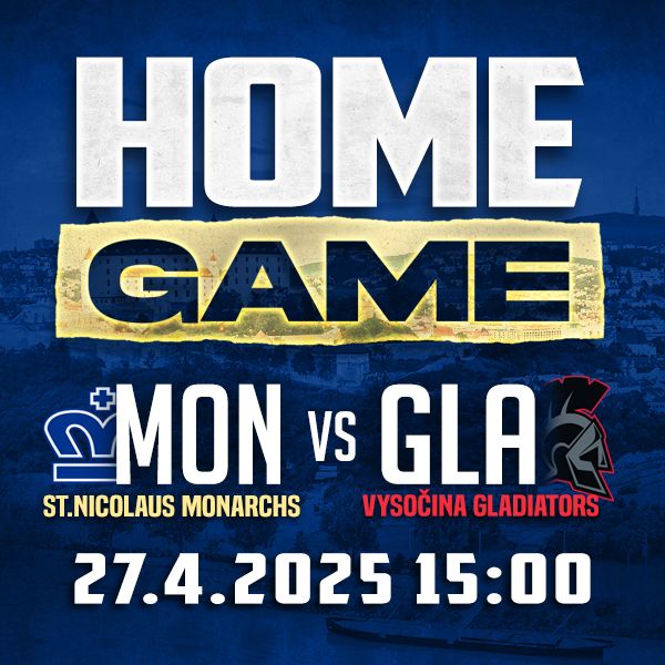 ST. NICOLAUS MONARCHS VS VYSOČINA GLADIATORS - AMERICKÝ FUTBAL