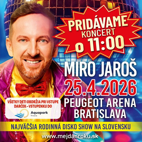 MIRO JAROŠ - Najväčšia rodinná disko show na Slovensku