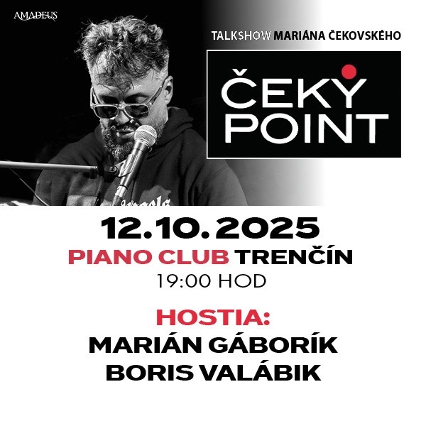 ČEKY POINT - talkshow Mariána Čekovského