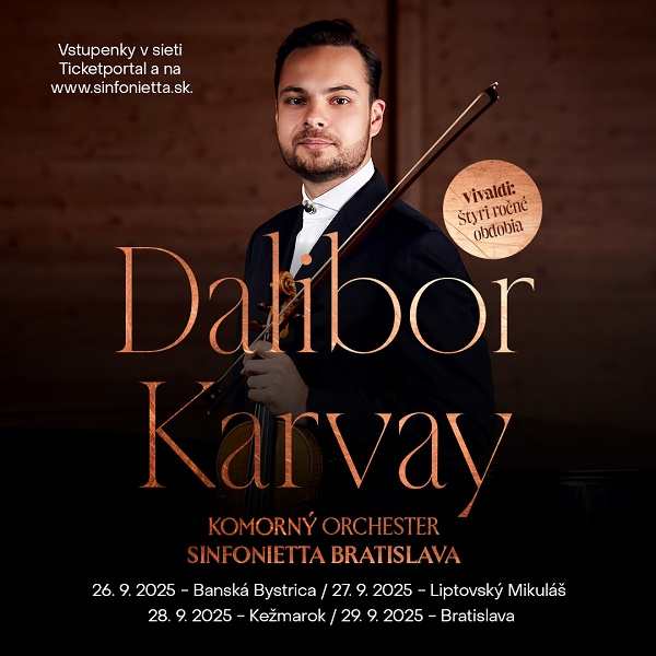 Dalibor Karvay & Komorný orchester Sinfonietta Bratislava