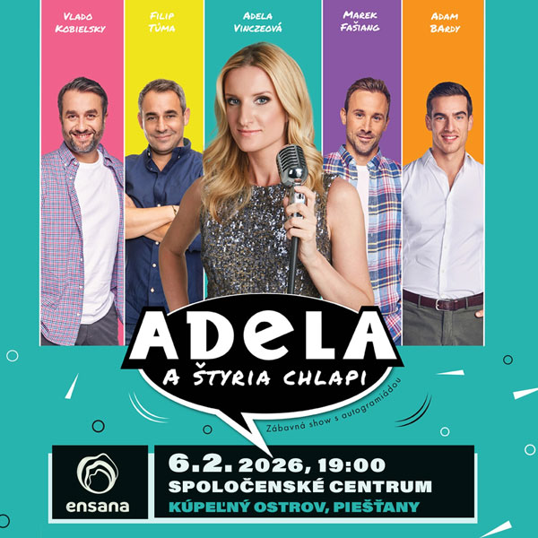 Adela a štyria chlapi na Kúpeľnom ostrove