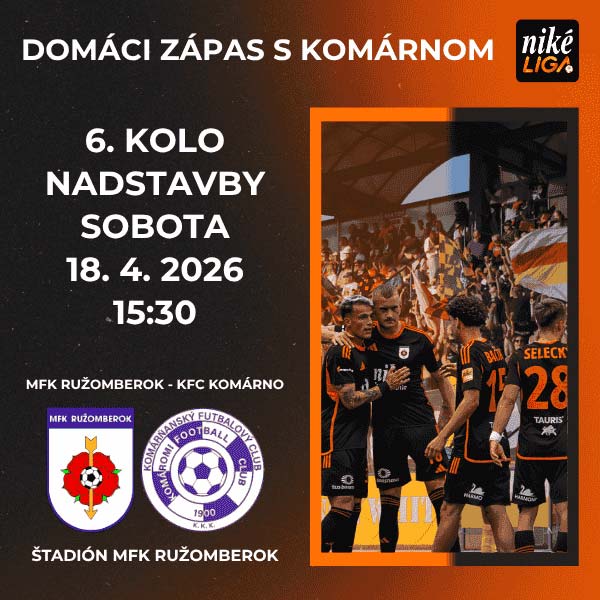 MFK Ružomberok - KFC Komárno