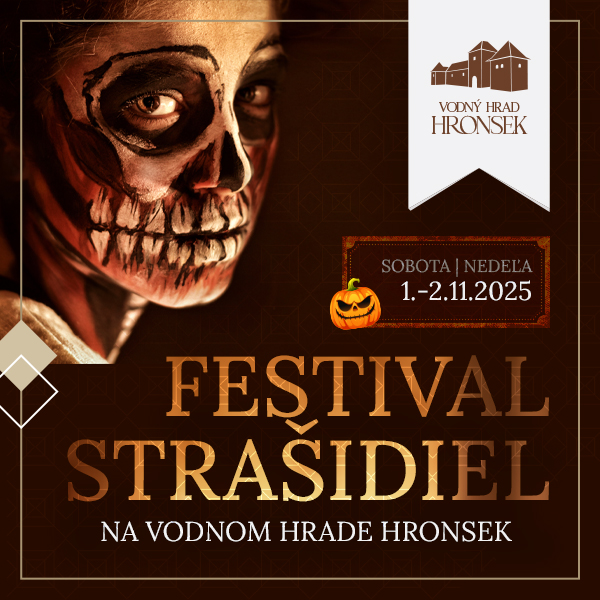 Festival strašidiel na Vodnom hrade Hronsek