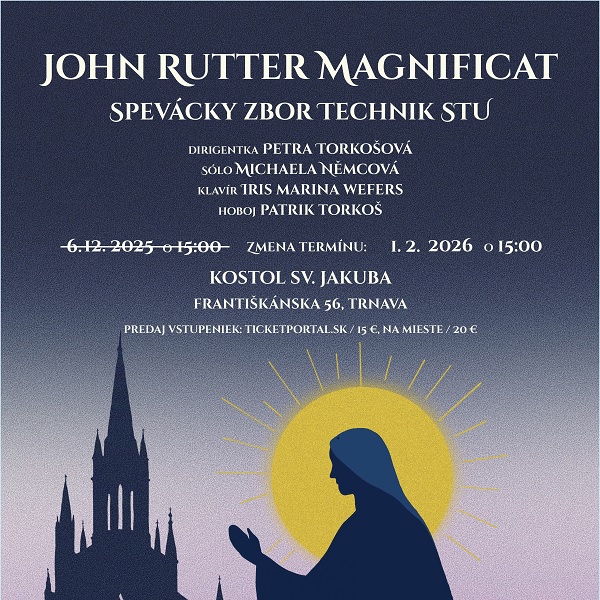 John Rutter – Magnificat v Trnave