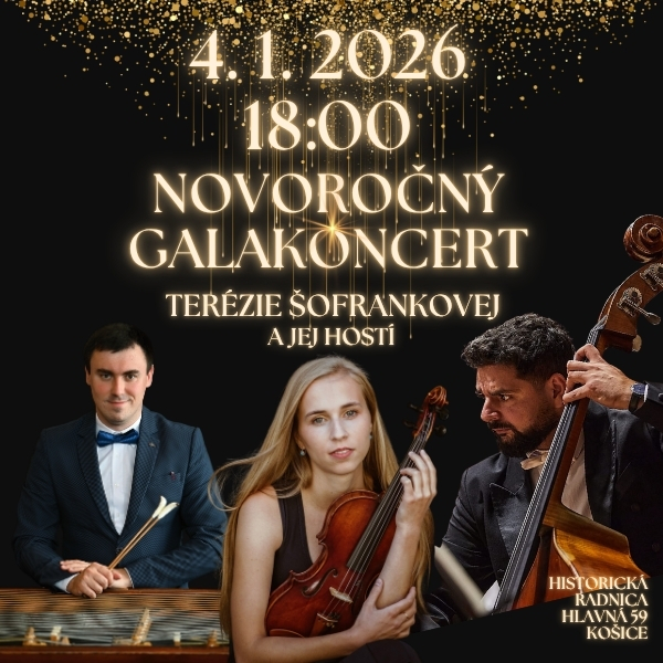 Novoročný Galakoncert Terézie Šofrankovej a jej hostí Melódie sveta